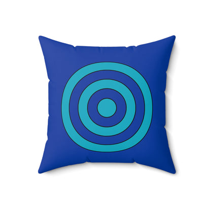 Pacific Islands Retro Target Cushion Pillow