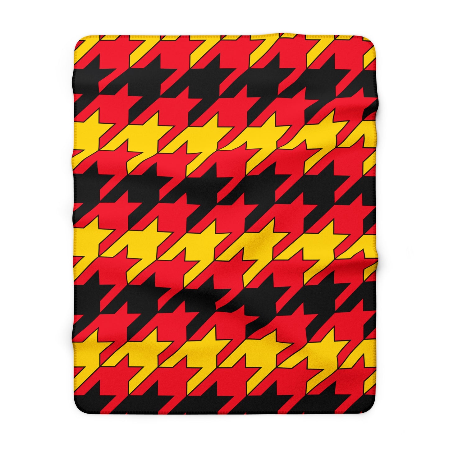 Belgium Retro Houndstooth Blanket Throw