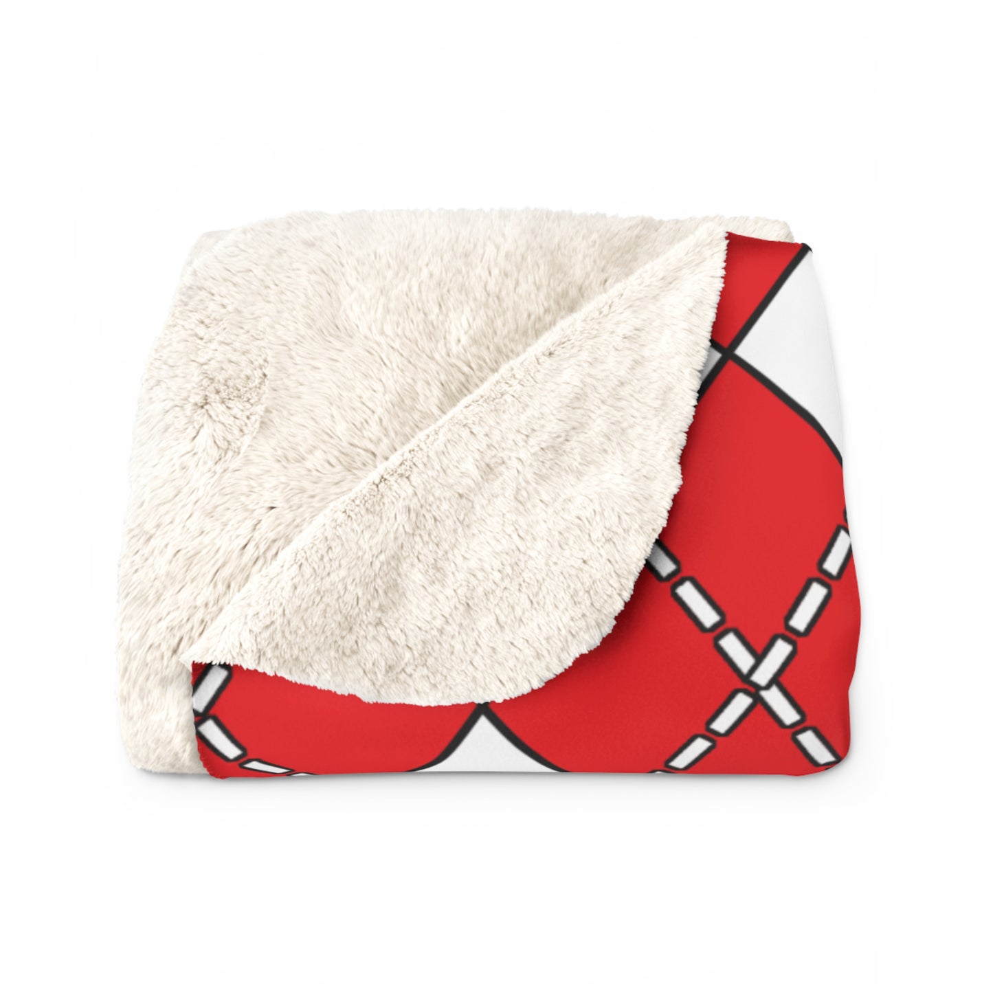 Indonesia Retro Argyle Blanket Throw
