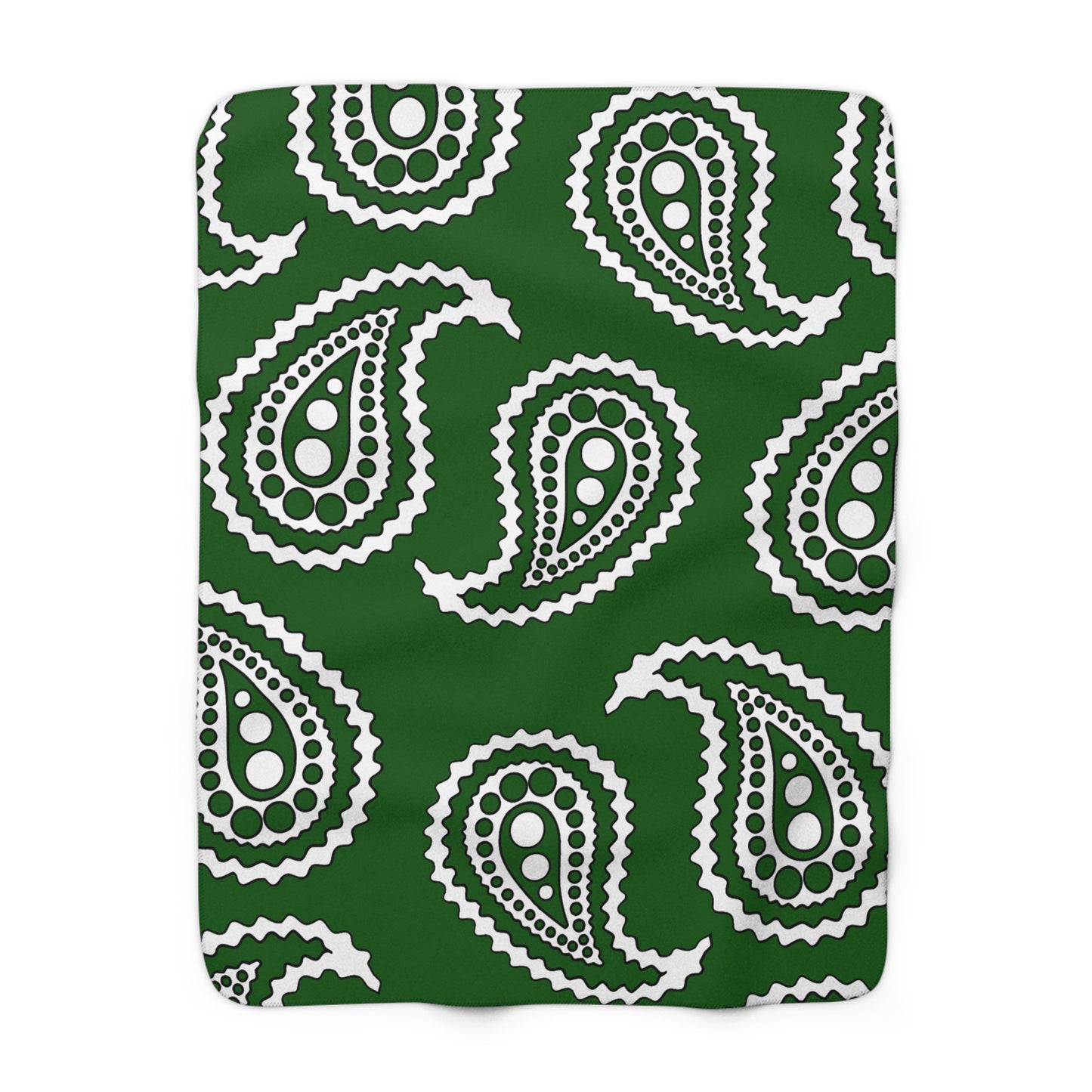 Pakistan Retro Paisley Blanket Throw