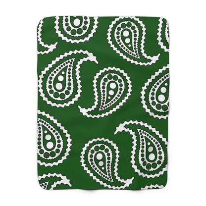 Pakistan Retro Paisley Blanket Throw