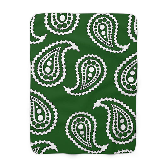 Pakistan Retro Paisley Blanket Throw
