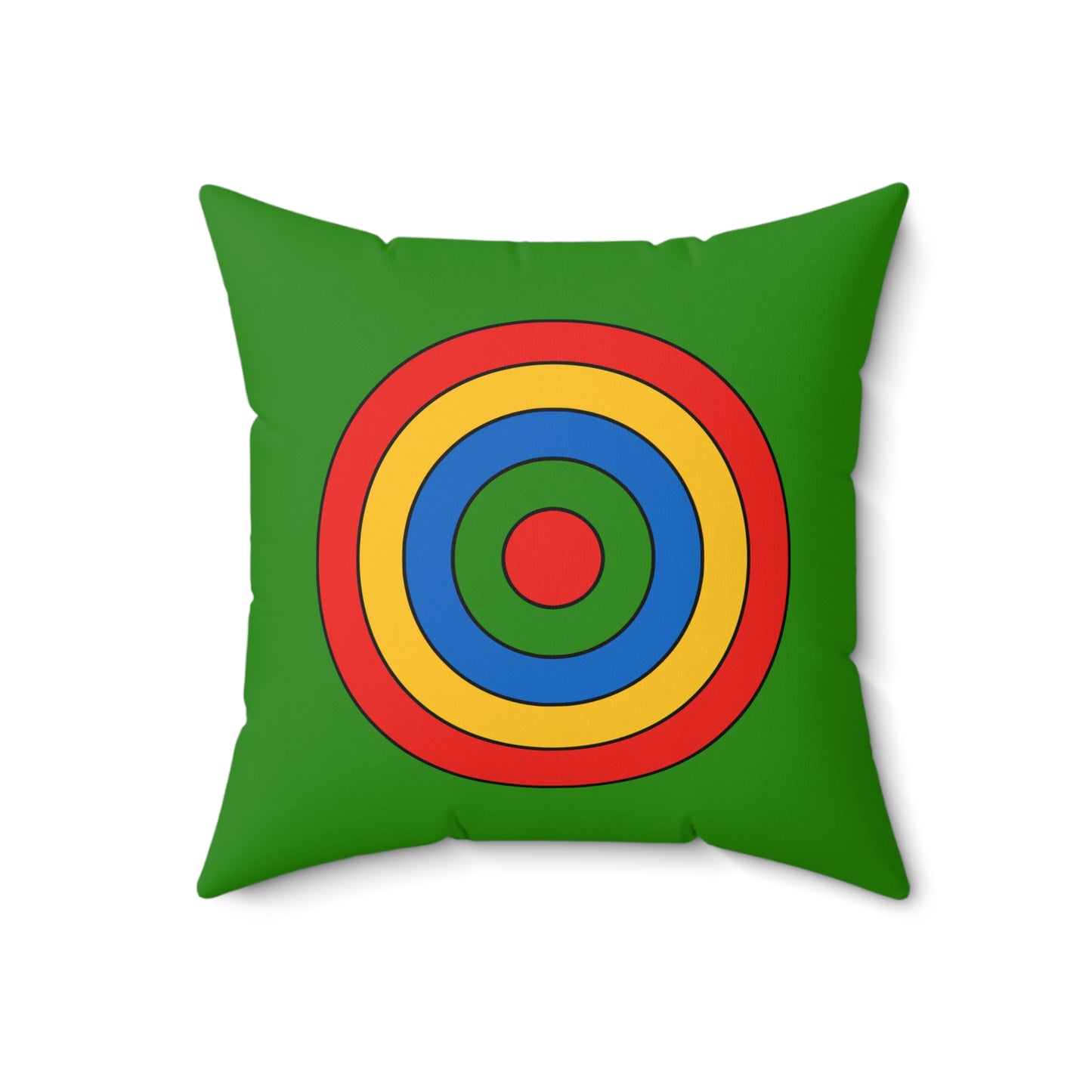 Ethiopia Retro Target Cushion Pillow