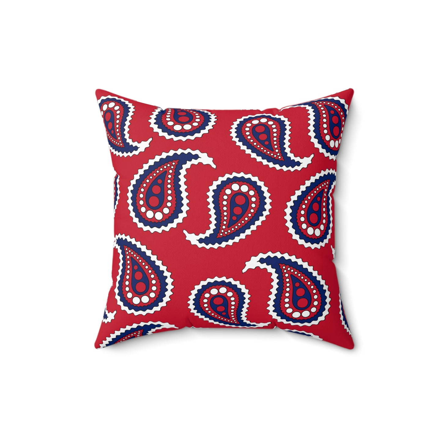 United Kingdom (UK) Retro Paisley Cushion Pillow