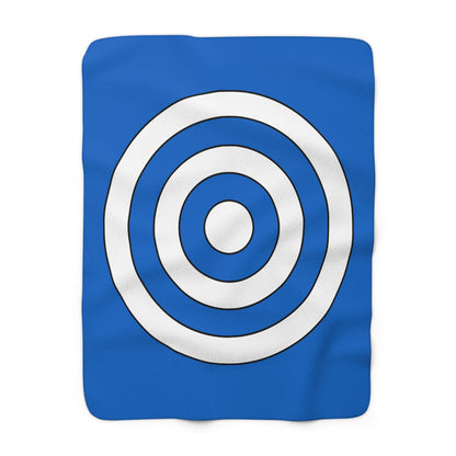 Nicaragua Retro Target Blanket Throw