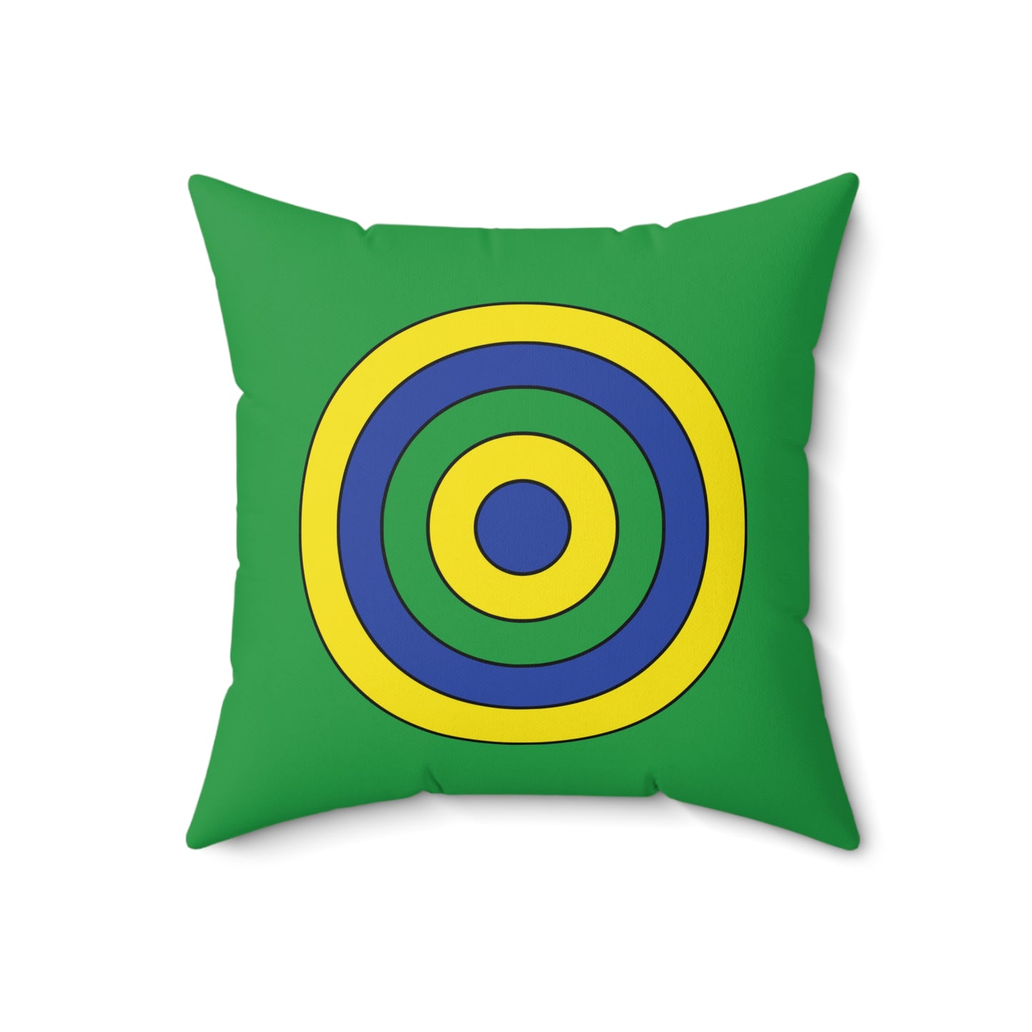 Brazil Retro Target Cushion Pillow