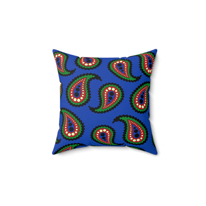South Sudan Retro Paisley Cushion Pillow