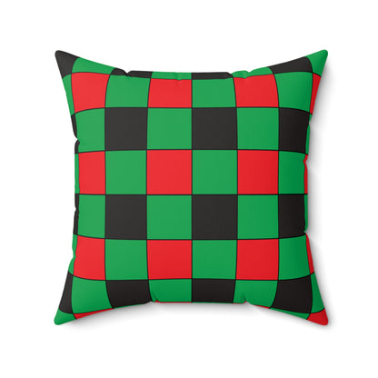 Martinique Retro Check Cushion Pillow
