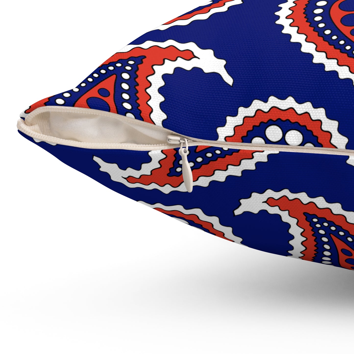 Cabo Verde Retro Paisley Cushion Pillow