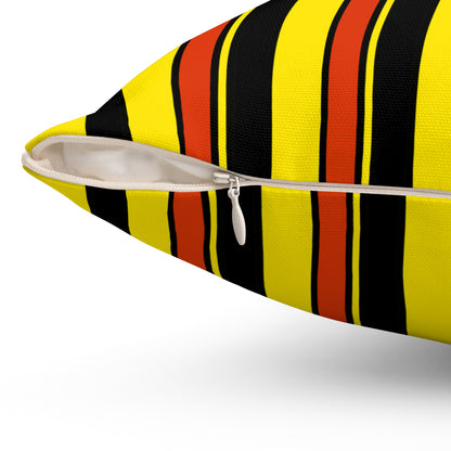 Uganda Retro Stripes Cushion Pillow