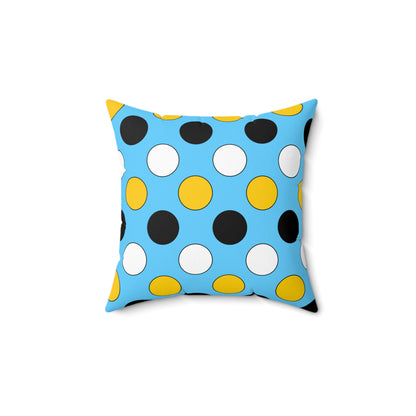 Saint Lucia Retro Polka Dots Cushion Pillow