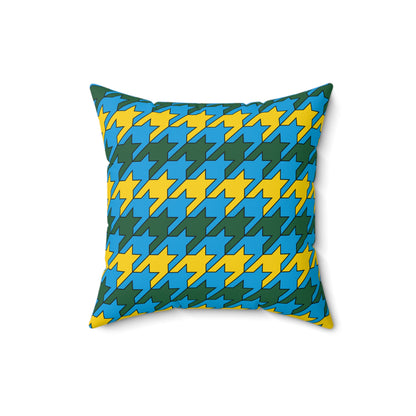 Rwanda Retro Houndstooth Cushion Pillow