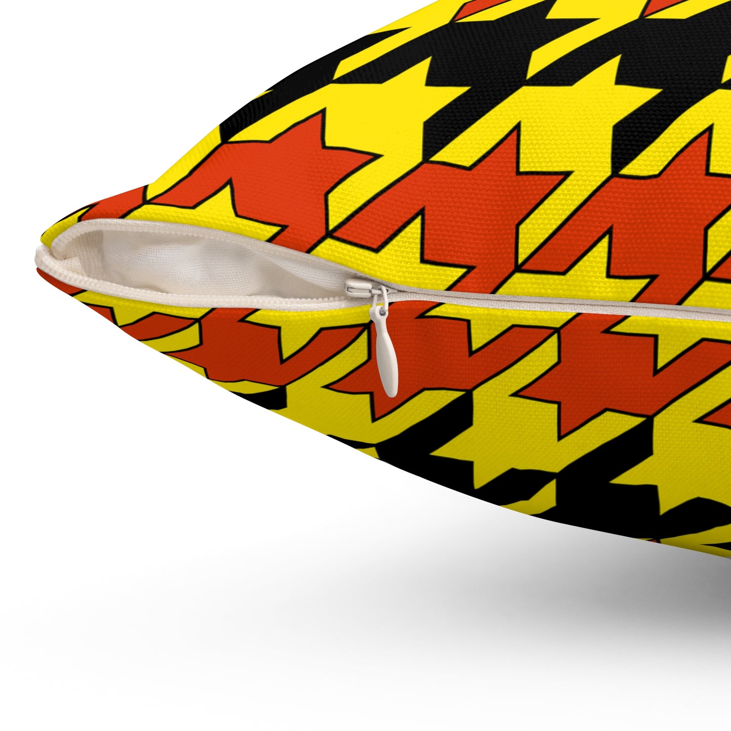 Uganda Retro Houndstooth Cushion Pillow