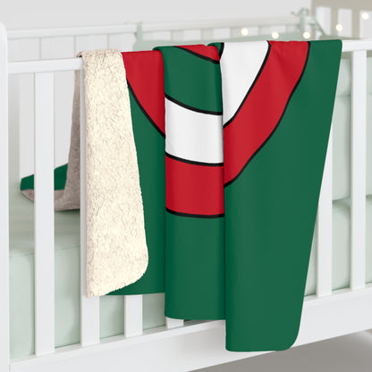 Mexico Retro Target Blanket Throw