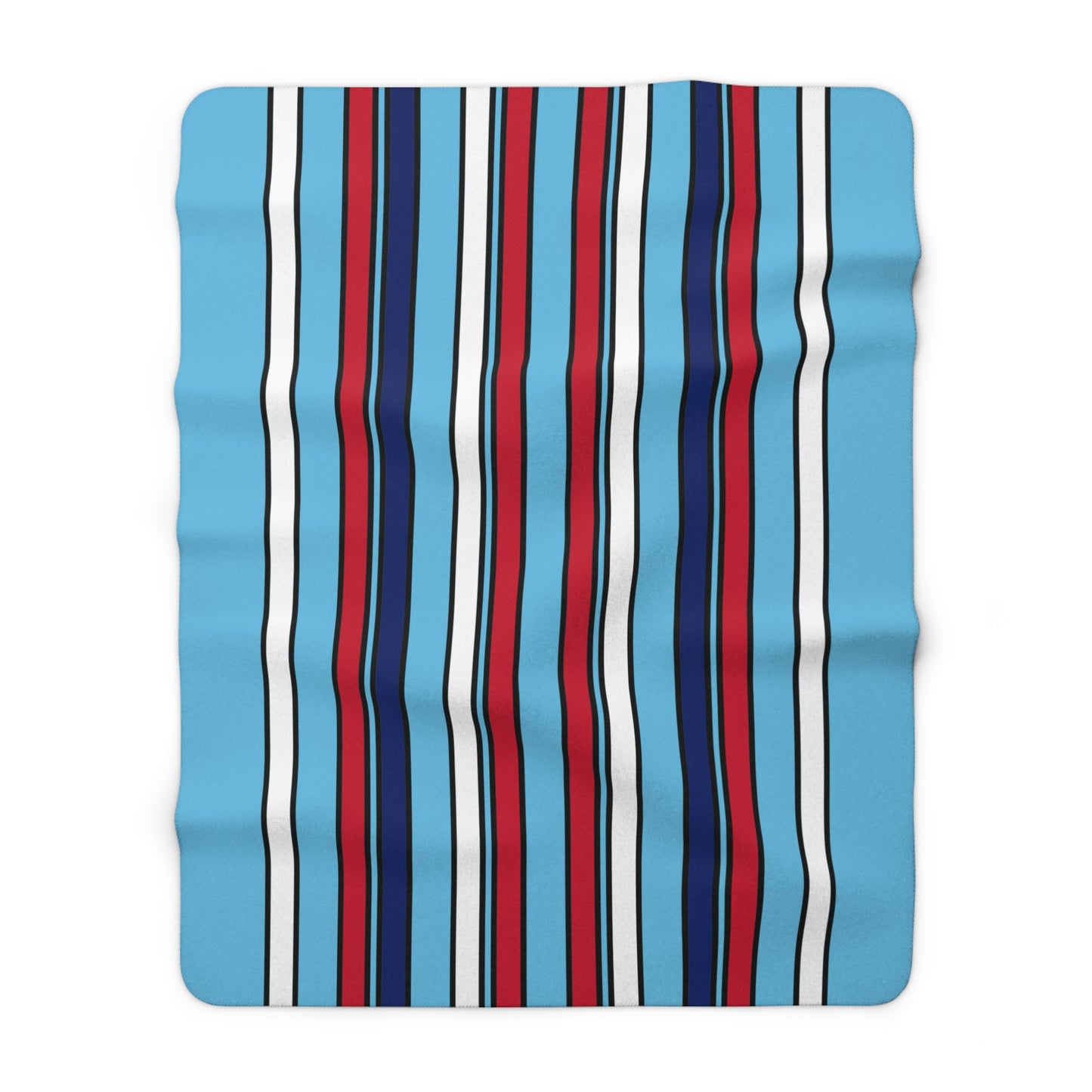 Fiji Retro Stripes Blanket Throw
