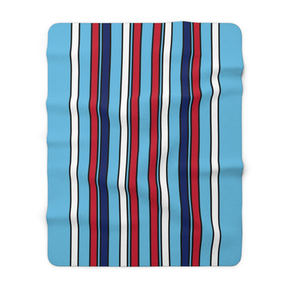 Fiji Retro Stripes Blanket Throw