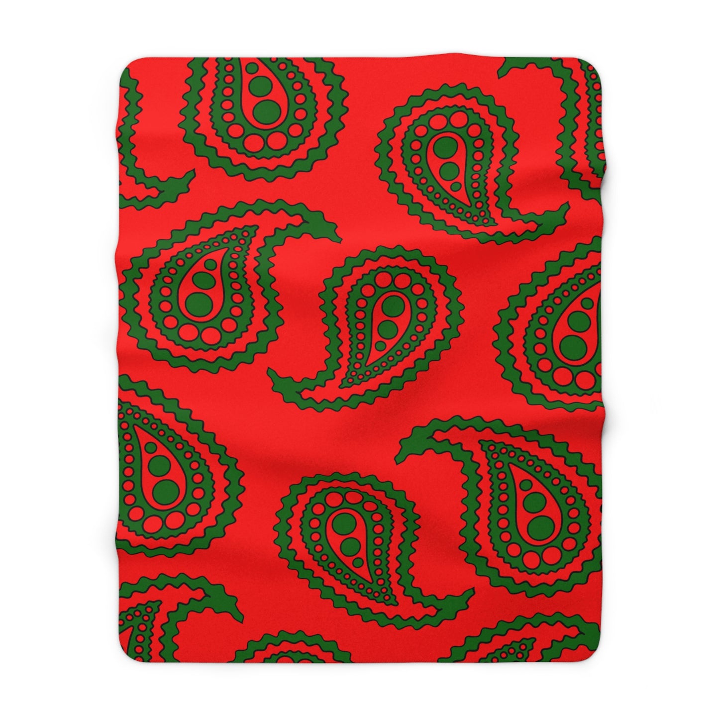 Portugal Retro Paisley Blanket Throw
