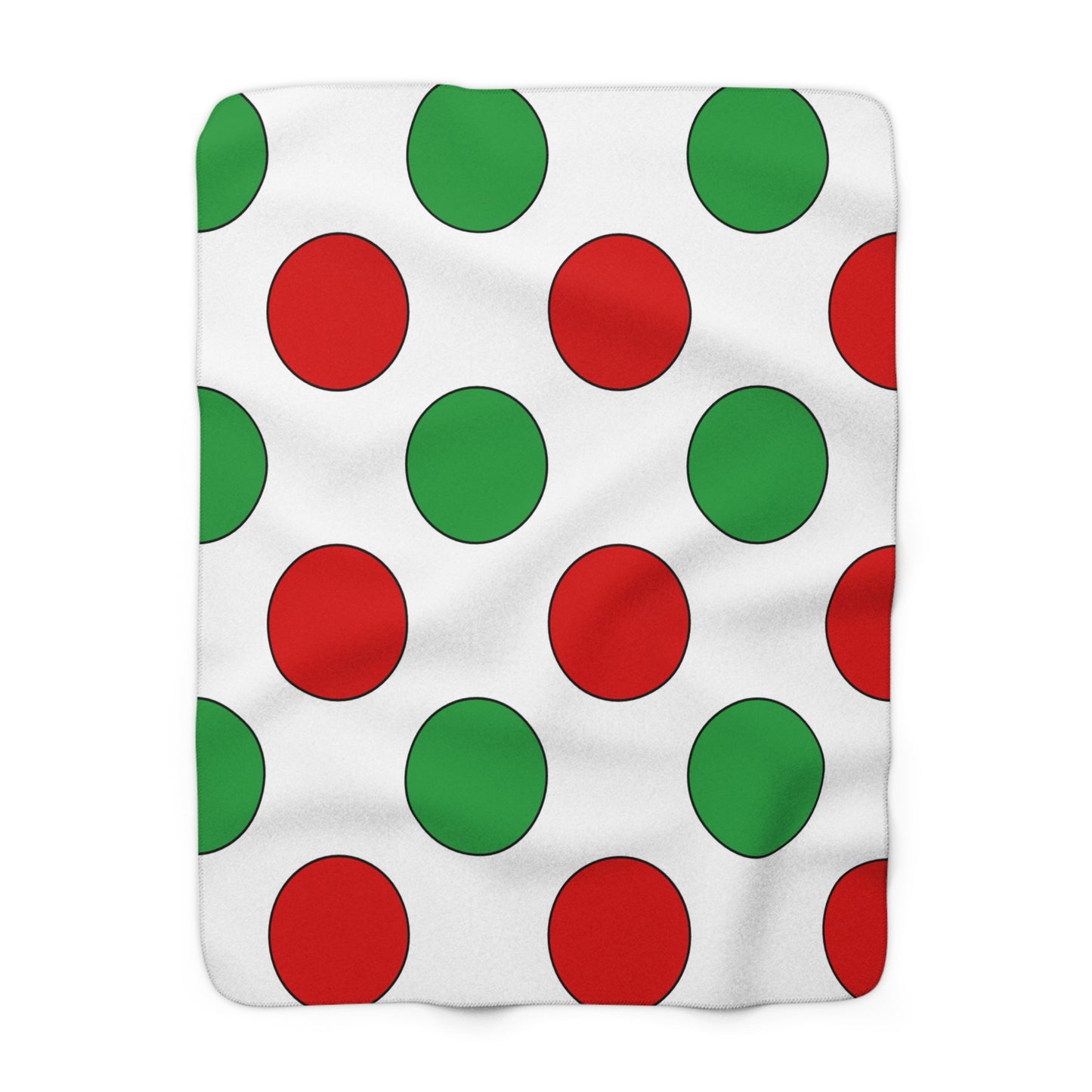 Iran Retro Polka Dots Blanket Throw