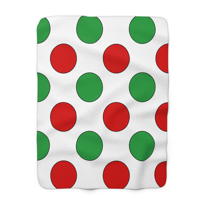 Iran Retro Polka Dots Blanket Throw