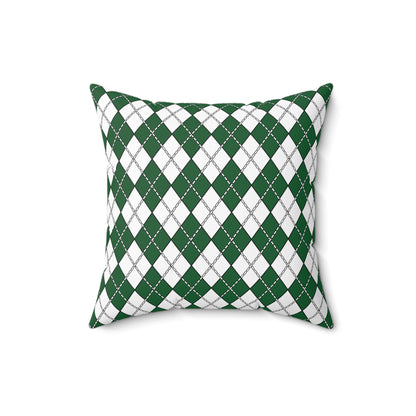 Saudi Arabia Retro Argyle Cushion Pillow