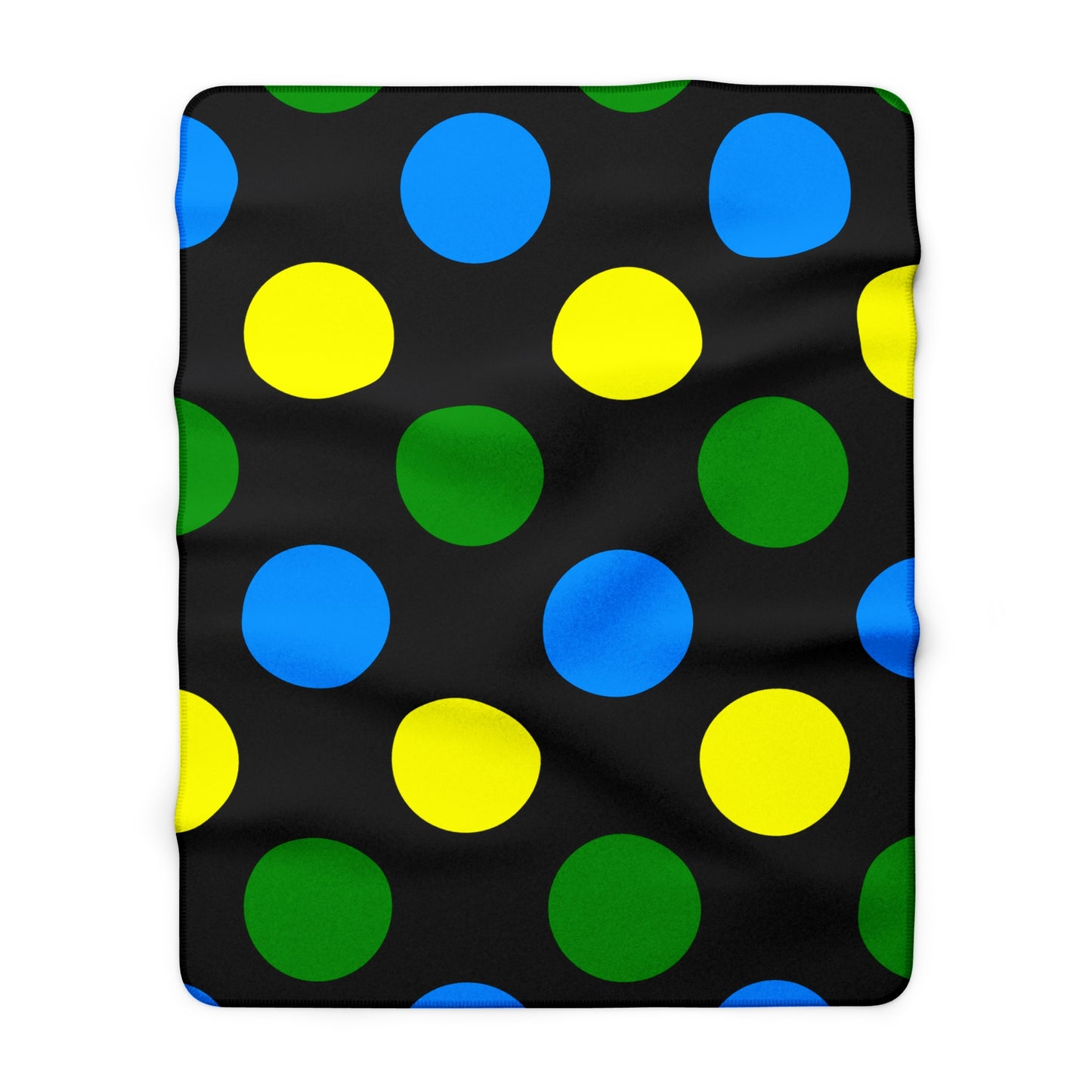 Tanzania Retro Polka Dots Blanket Throw