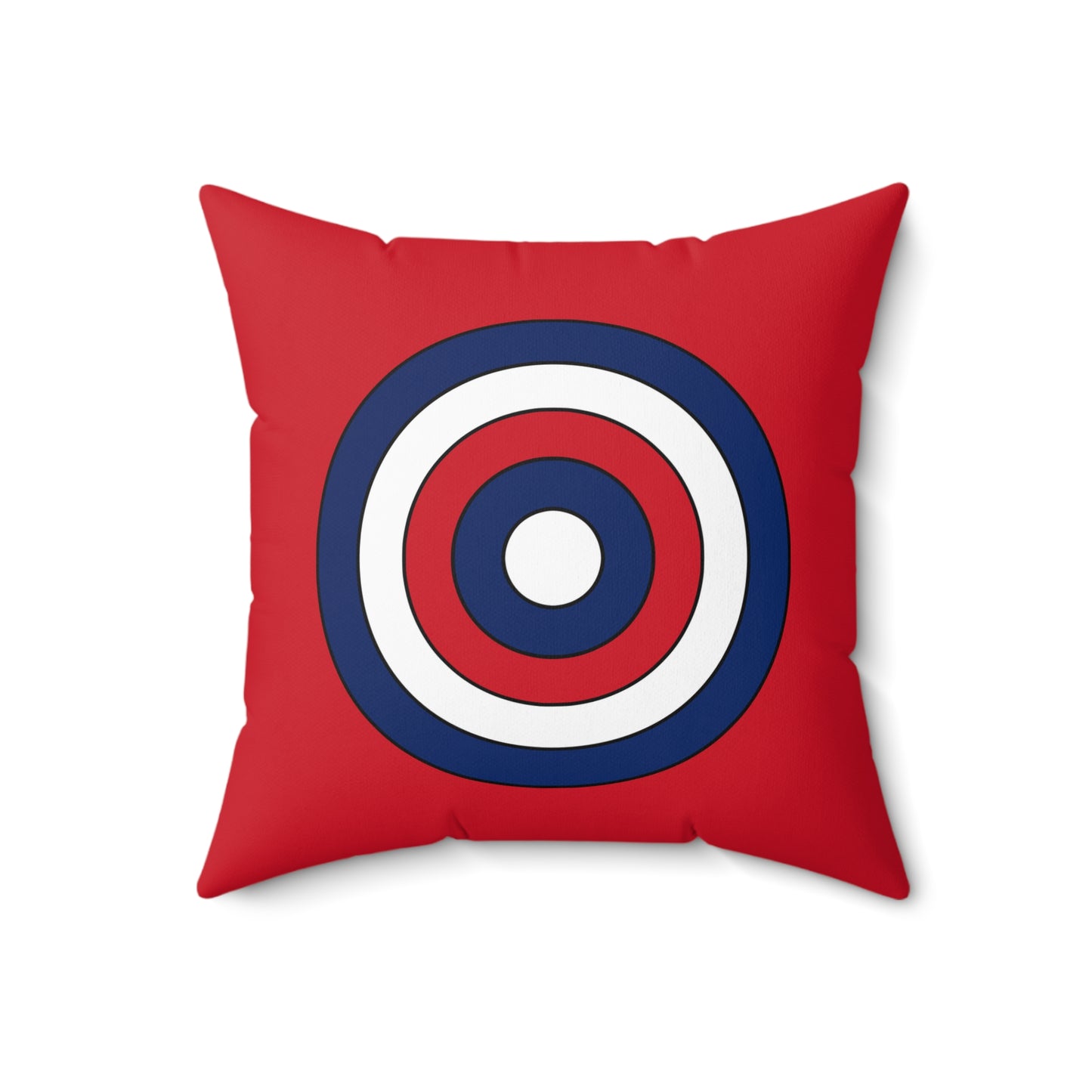Lao Peoples Democratic Republic Retro Target Cushion Pillow