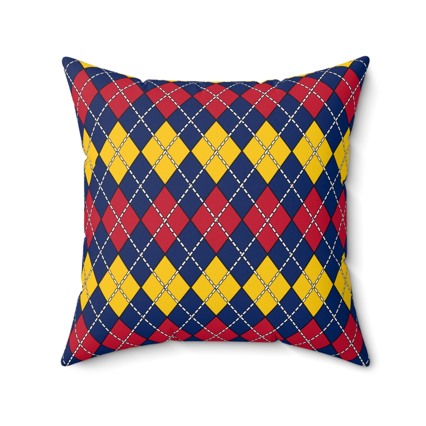 Chad Retro Argyle Cushion Pillow