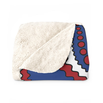Netherlands Retro Paisley Blanket Throw