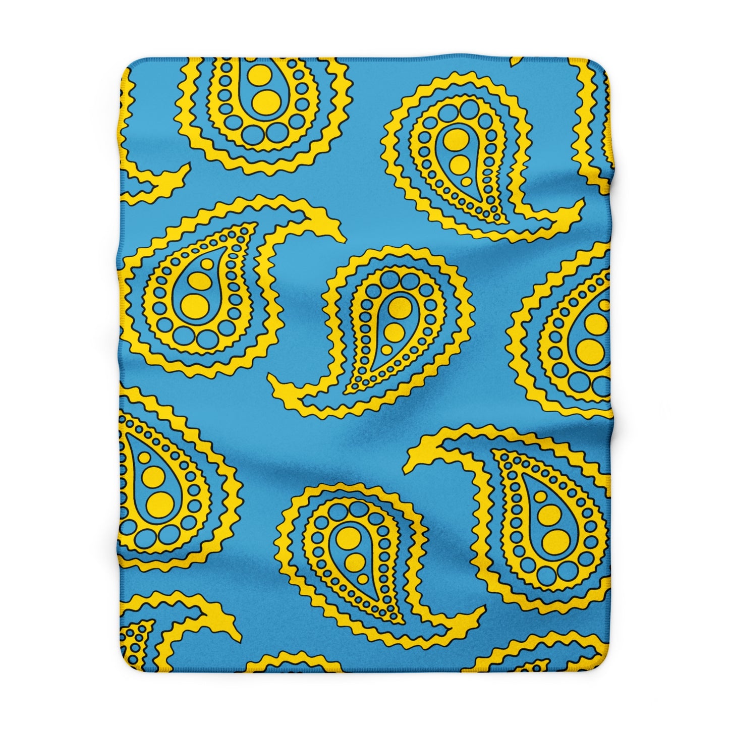 Palau Retro Paisley Blanket Throw