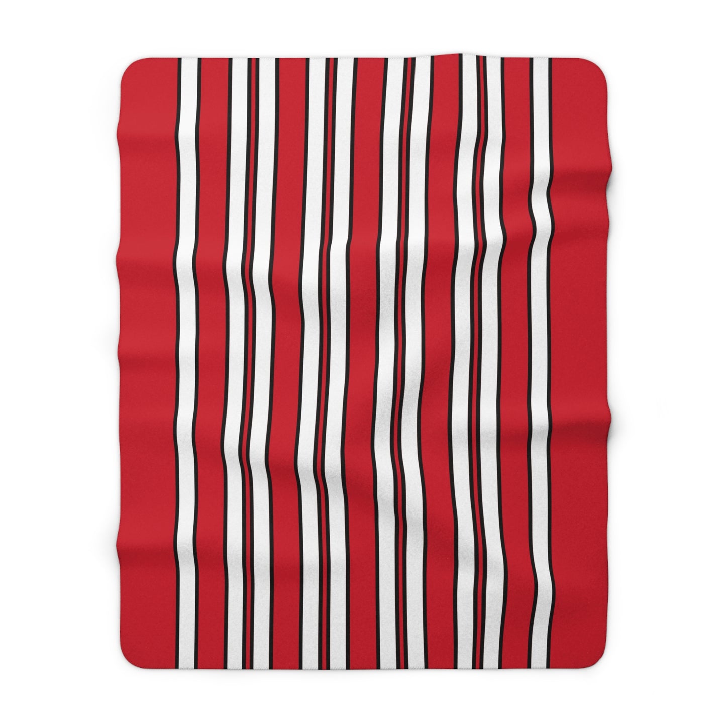 Bahrain Retro Stripes Blanket Throw