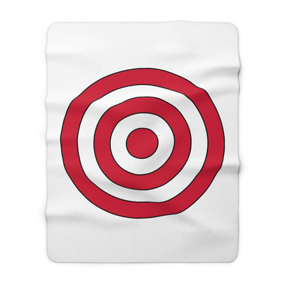 Greenland Retro Target Blanket Throw