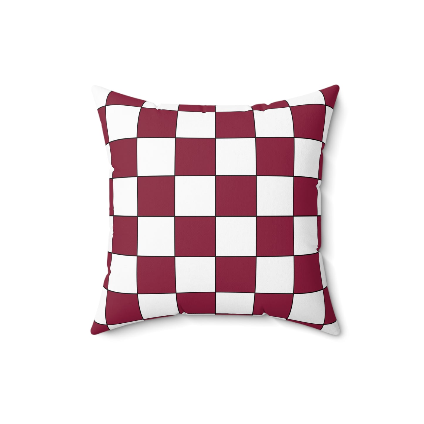 Qatar Retro Check Cushion Pillow