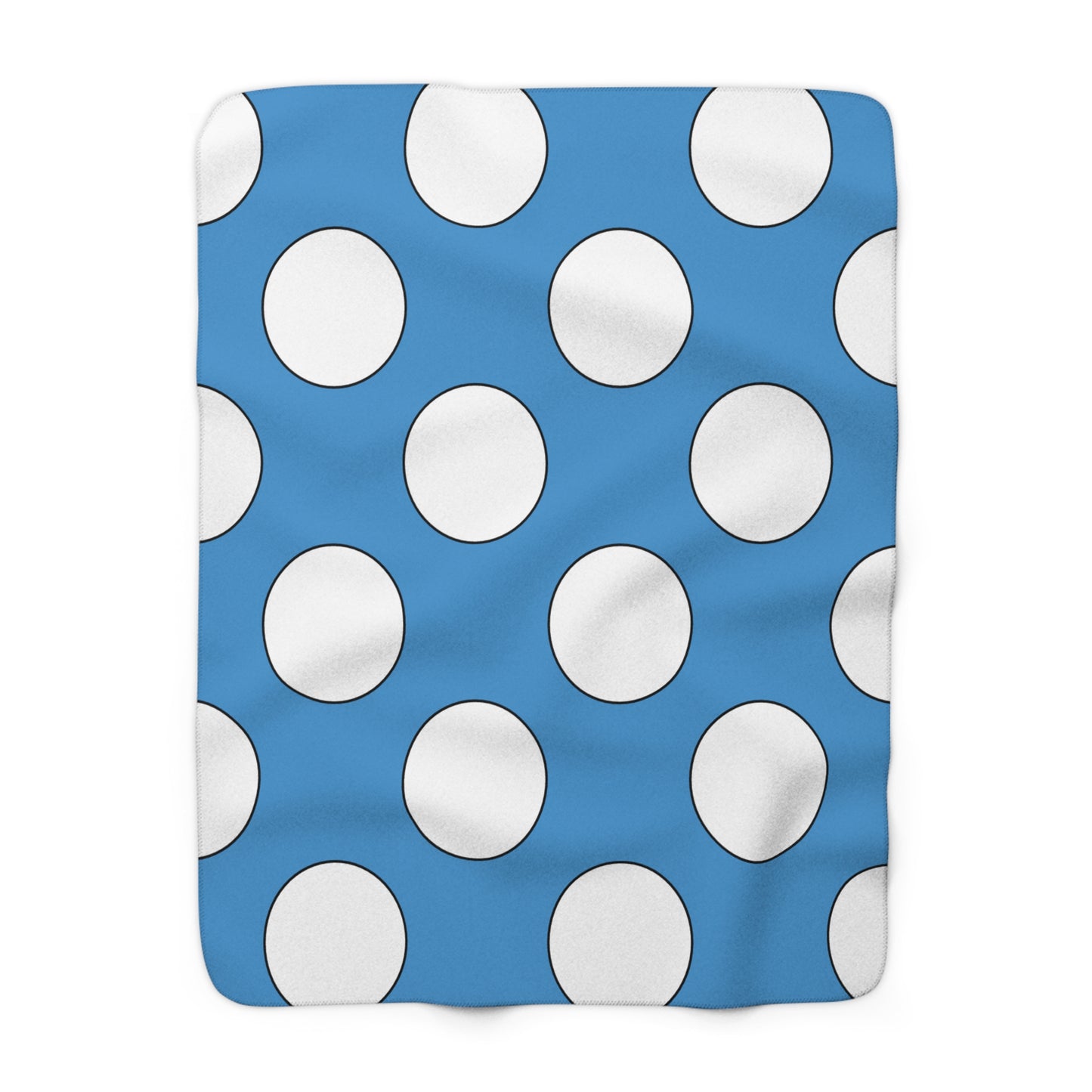 Guatemala Retro Polka Dots Blanket Throw
