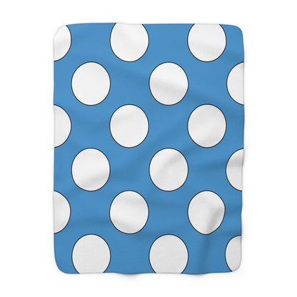 Guatemala Retro Polka Dots Blanket Throw