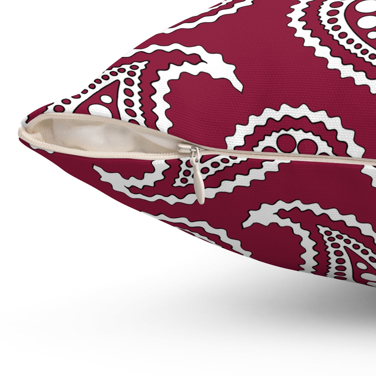 Qatar Retro Paisley Cushion Pillow