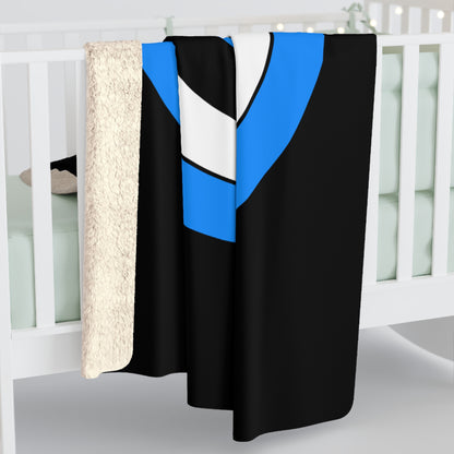Estonia Retro Target Blanket Throw