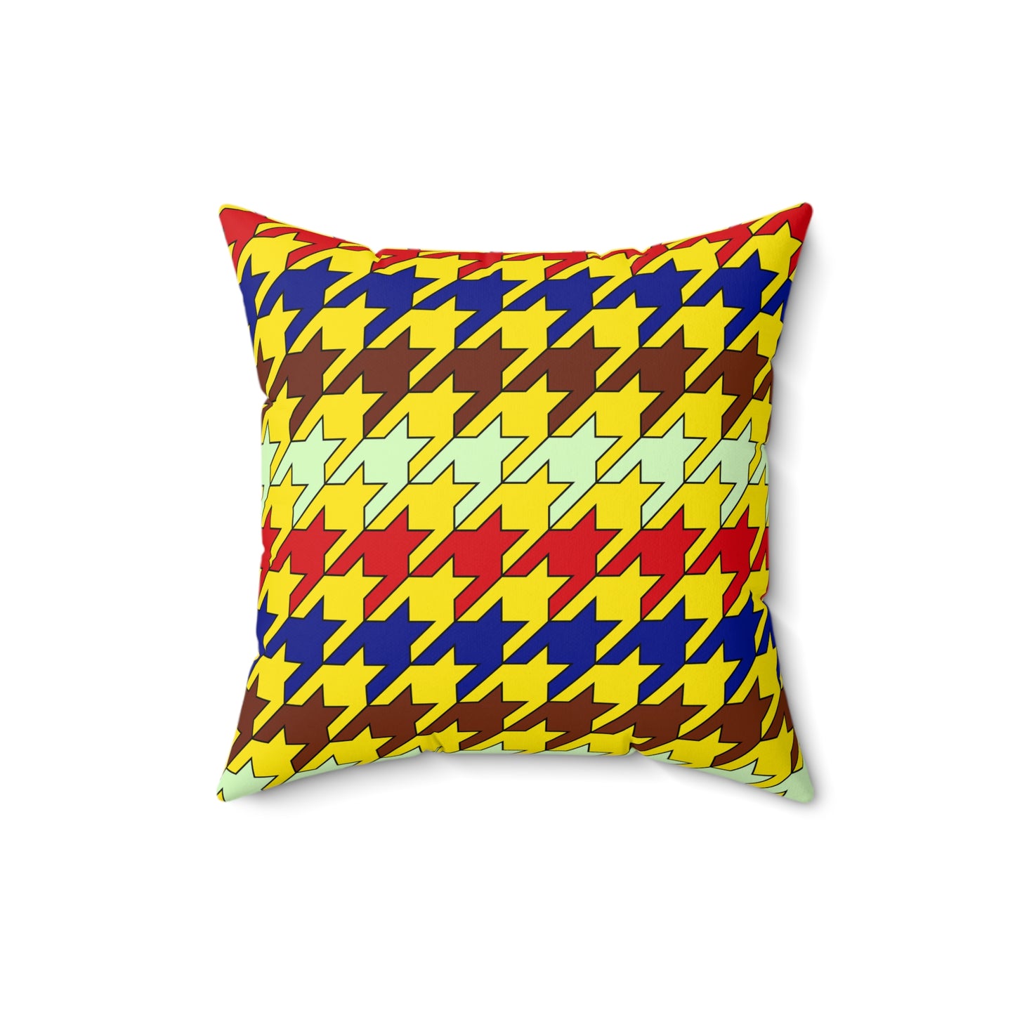 Ecuador Retro Houndstooth Cushion Pillow