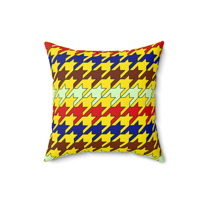 Ecuador Retro Houndstooth Cushion Pillow