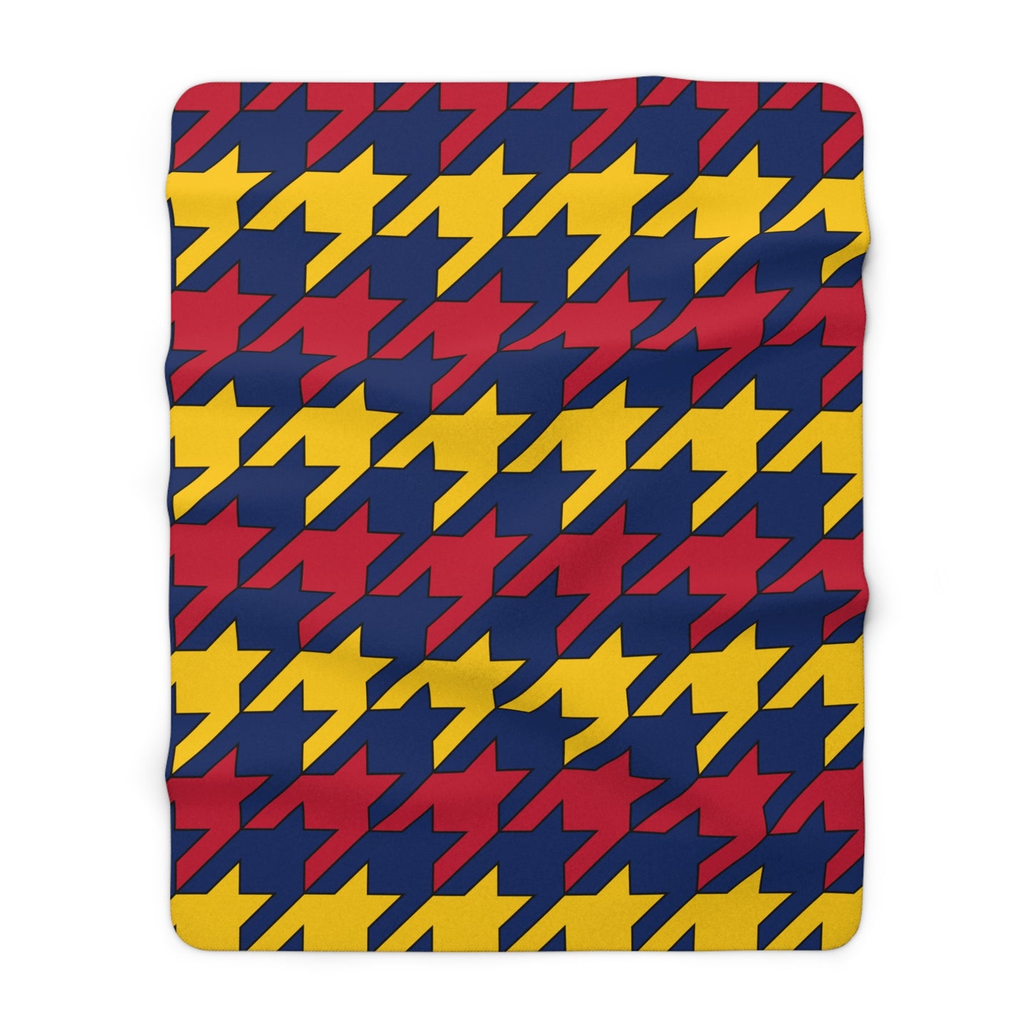 Chad Retro Houndstooth Blanket Throw