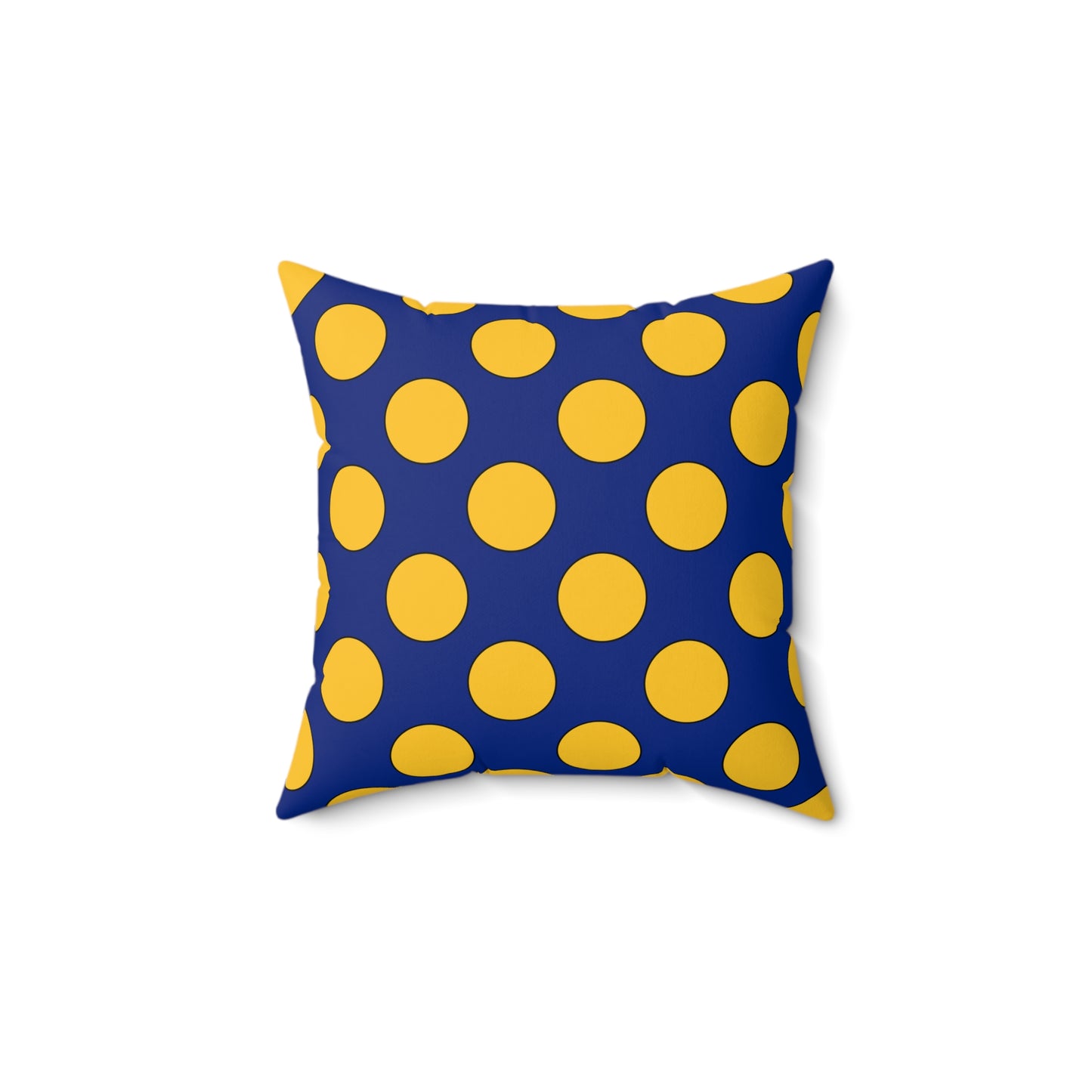 Barbados Retro Polka Dots Cushion Pillow