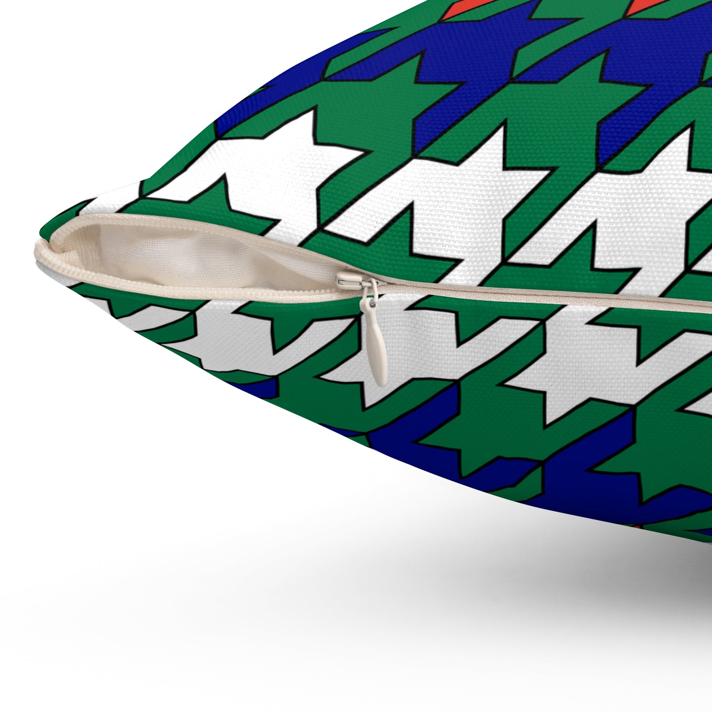 South Africa Retro Houndstooth Cushion Pillow