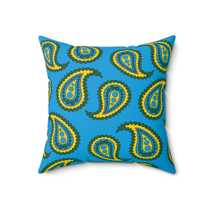 Rwanda Retro Paisley Cushion Pillow