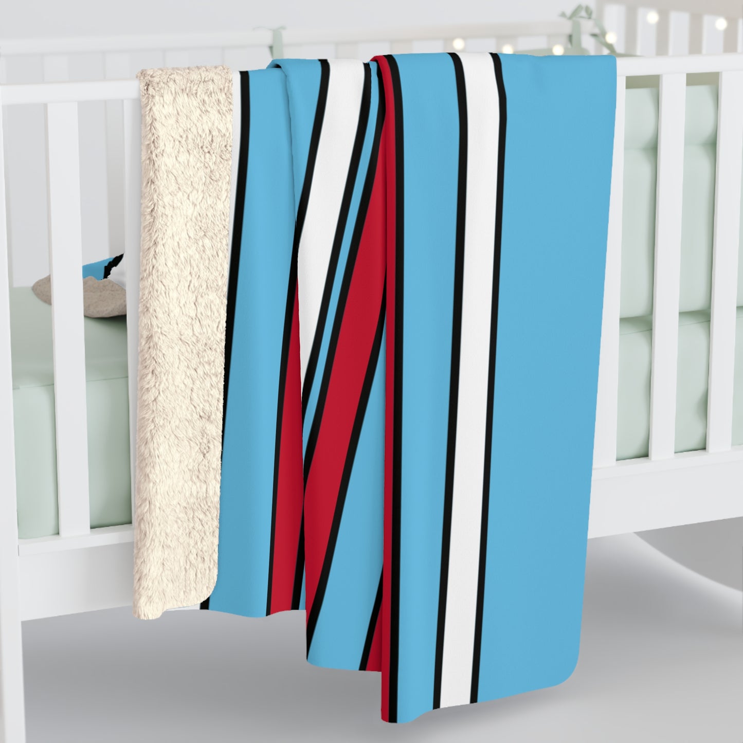Fiji Retro Stripes Blanket Throw