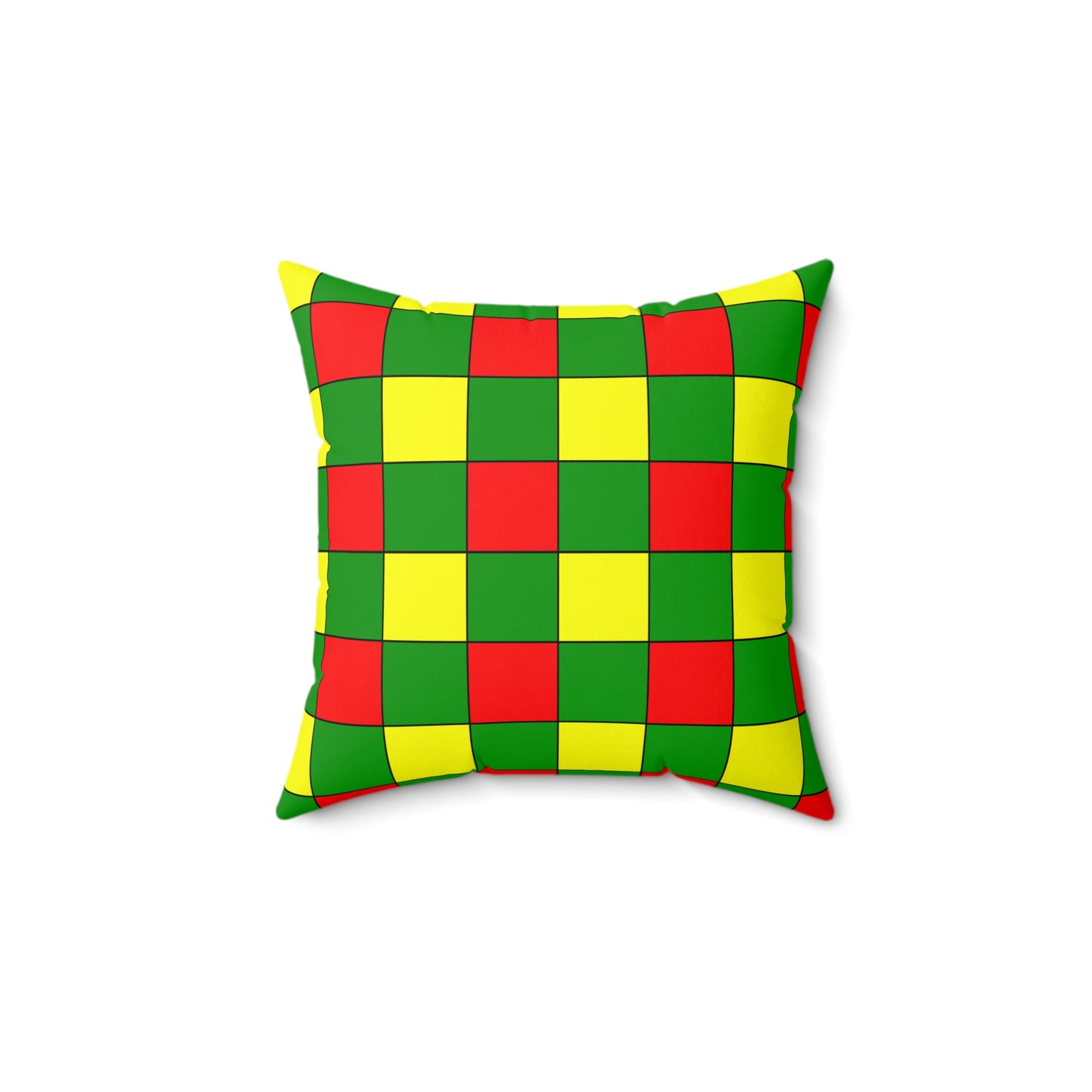 Guinea Retro Check Cushion Pillow