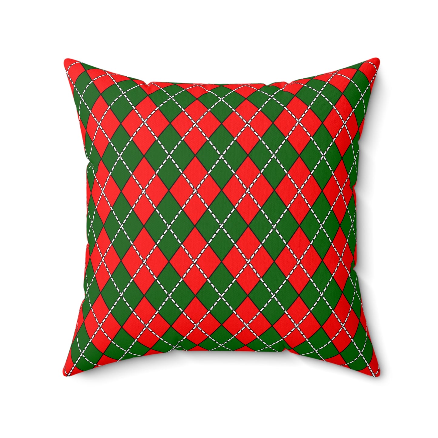 Portugal Retro Argyle Cushion Pillow