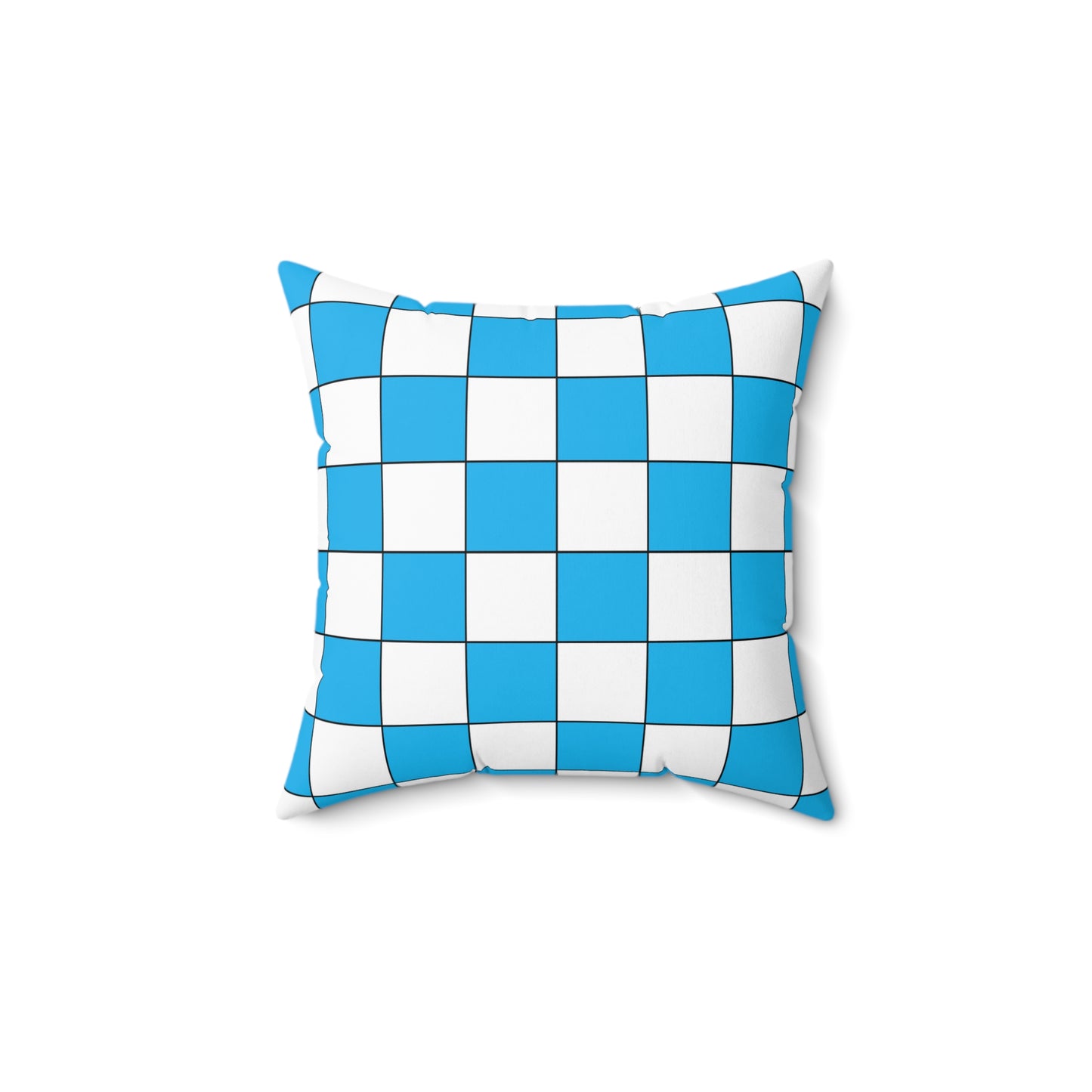 San Marino Retro Check Cushion Pillow