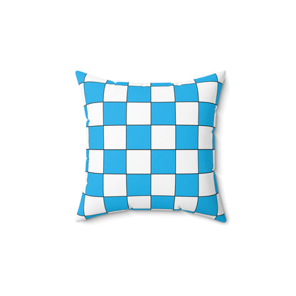 San Marino Retro Check Cushion Pillow