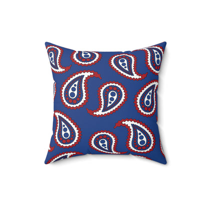 Netherlands Retro Paisley Cushion Pillow