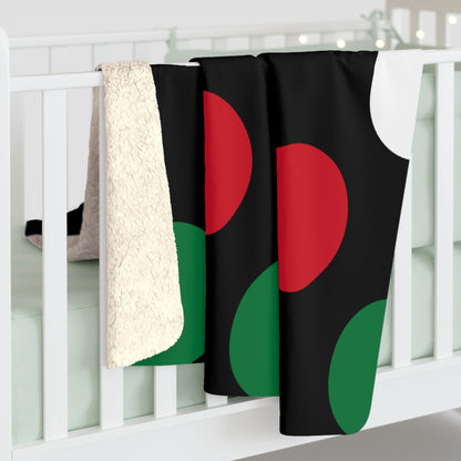 Syria Retro Polka Dots Blanket Throw