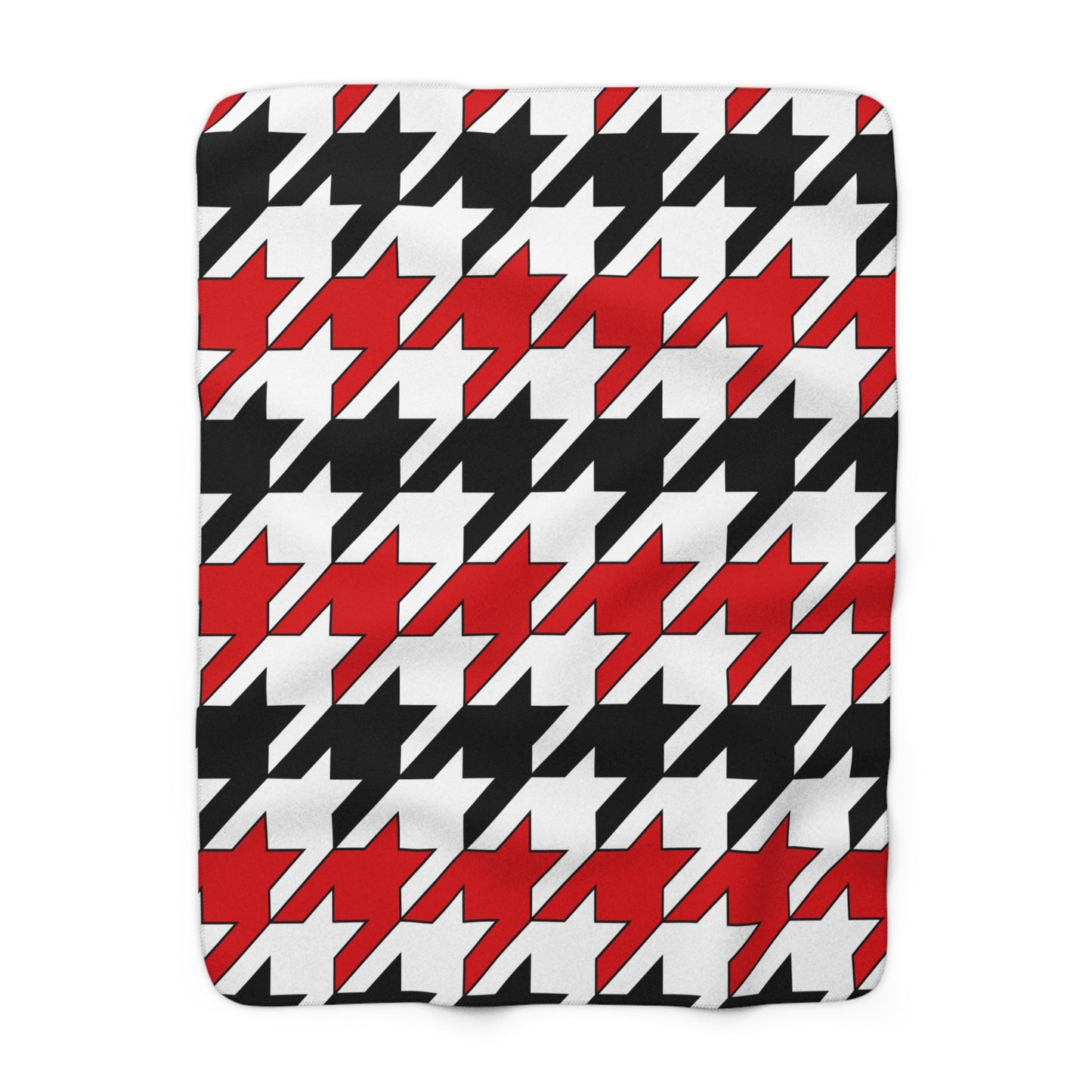 Gibraltar Retro Houndstooth Blanket Throw